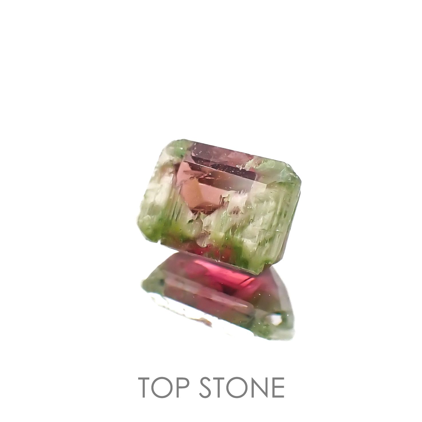 ゼブラトルマリン ブラジル産 1.24ct[220716934]7.3x5.2mm前後