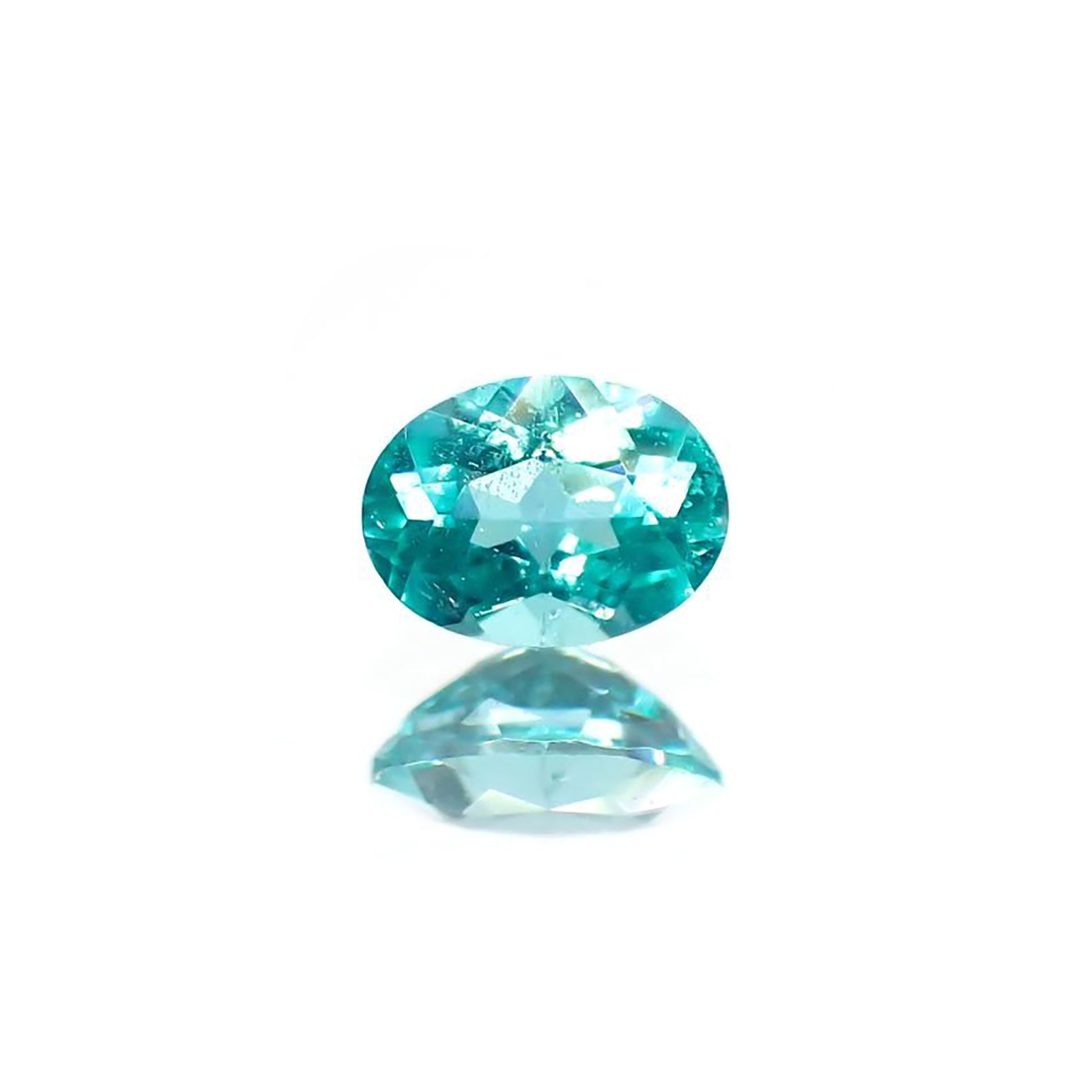 パライバトルマリン(宝石名トルマリン/別名パライバ・トルマリン)ブラジル産 識別済 0.084ct / 3.2x2.4mm前後 [221018773]