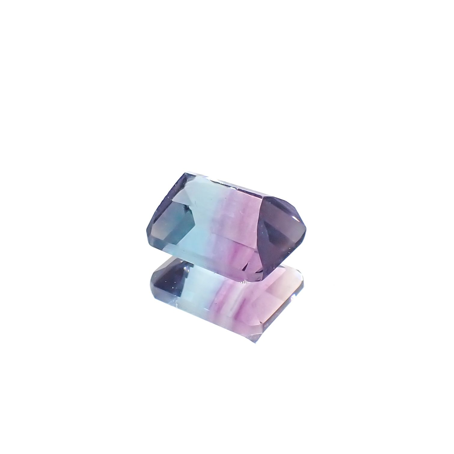 パーティカラーフローライト ブラジル産 3.14ct[230321182]9x7mm前後
