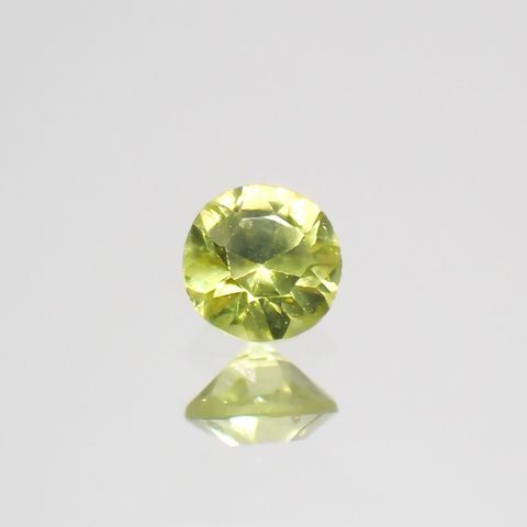 クリソベリル(宝石名クリソベリル)マダガスカル産 0.19ct 識別済[220114498]3.3x3.3mm前後