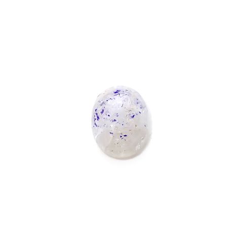 ラズライトインスキャポライト フルオレッセンス(宝石名ラズライト・イン・スカポライト)アフガニスタン産 1.641ct ソ付(日独)[240427277]9.45x7.27mm前後
