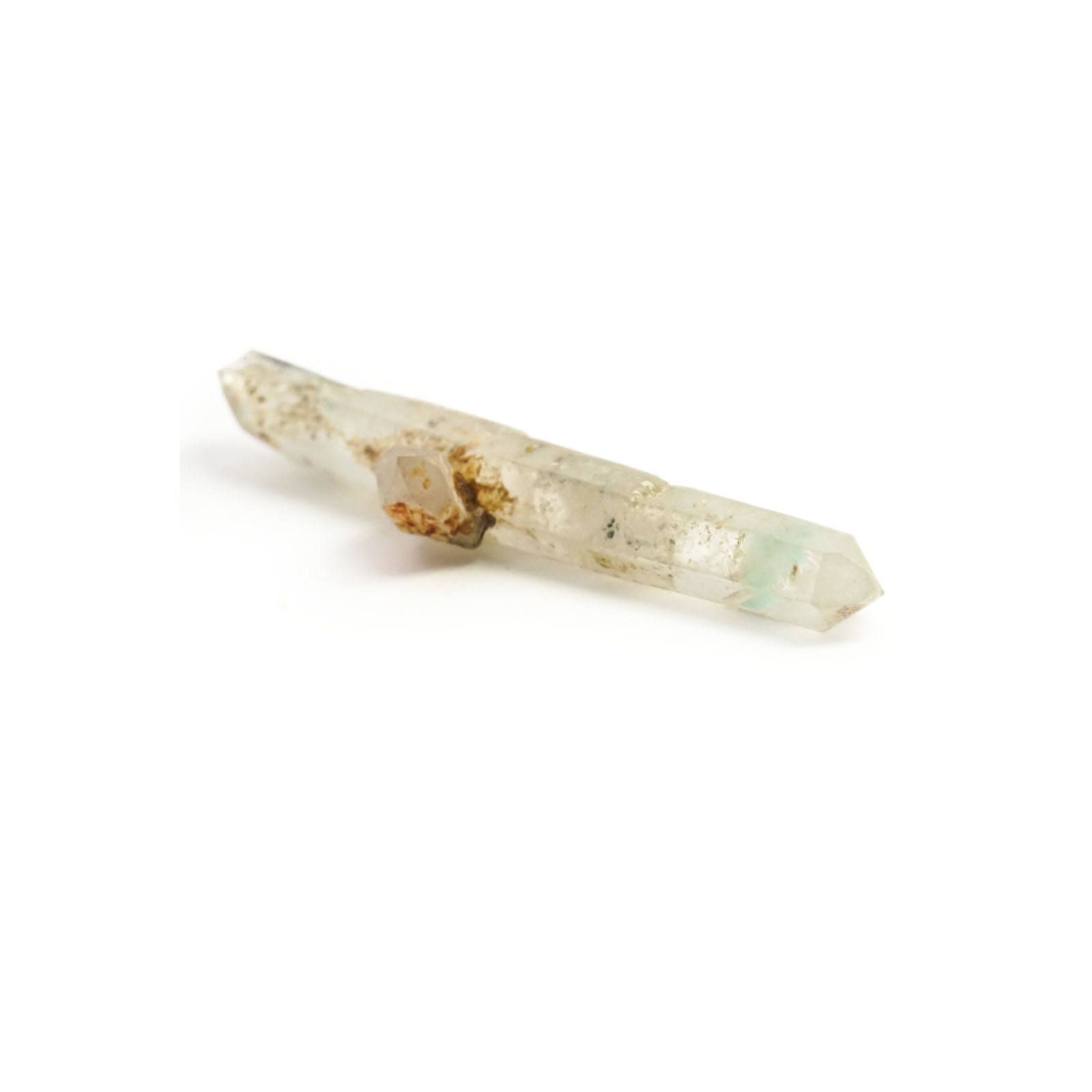 アホイト 原石(宝石名アホイト イン クォーツ)南アフリカ・メッシーナ鉱山産 2.67ct 識別済[230522034]27.2x6.3mm前後