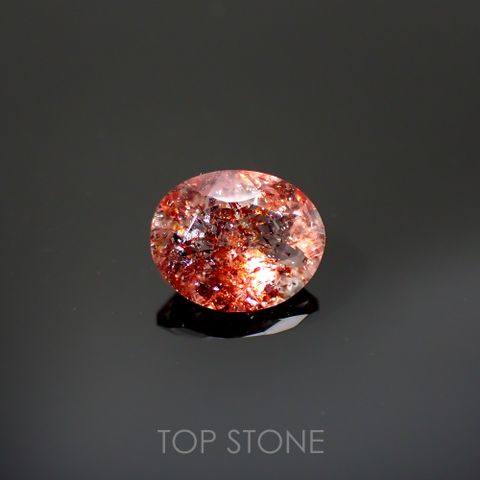 ファイヤークォーツ ナイジェリア産 1.29ct[220114750]8.2x6.8mm前後