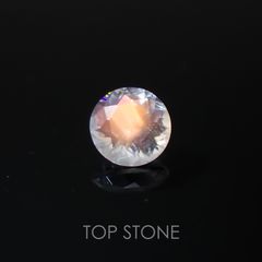 レインボームーンストーン(アンデシンラブラドライト) マダガスカル産 ルース 0.33ct[210310117]4.5×4.5mm前後