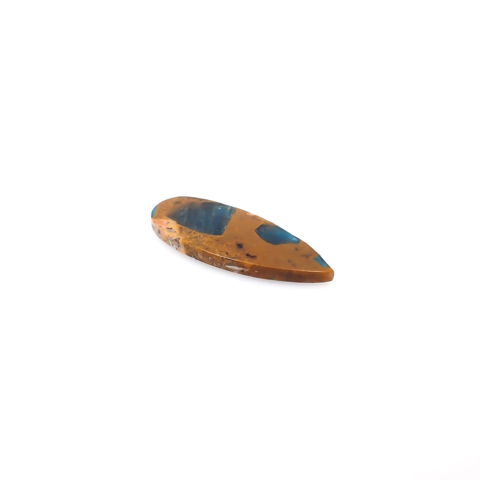 アパタイトインジャスパー ブラジル産 6.85ct[240326853]27.3x11.7mm前後