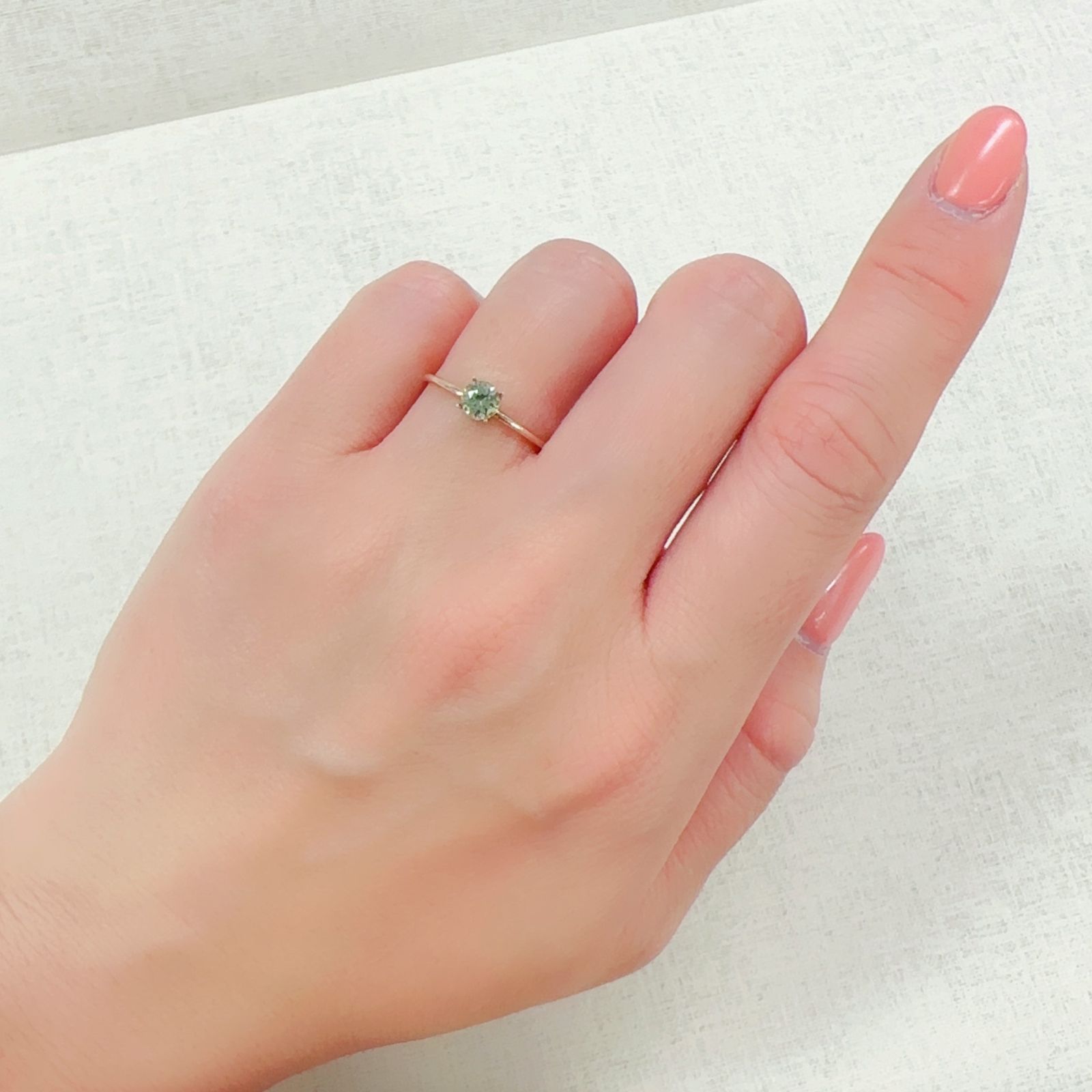 バナジウムコーネルピン(宝石名コーネルピン)タンザニア・タンガ州産 0.36ct 識別済[230320930]4.3x4.3mm前後