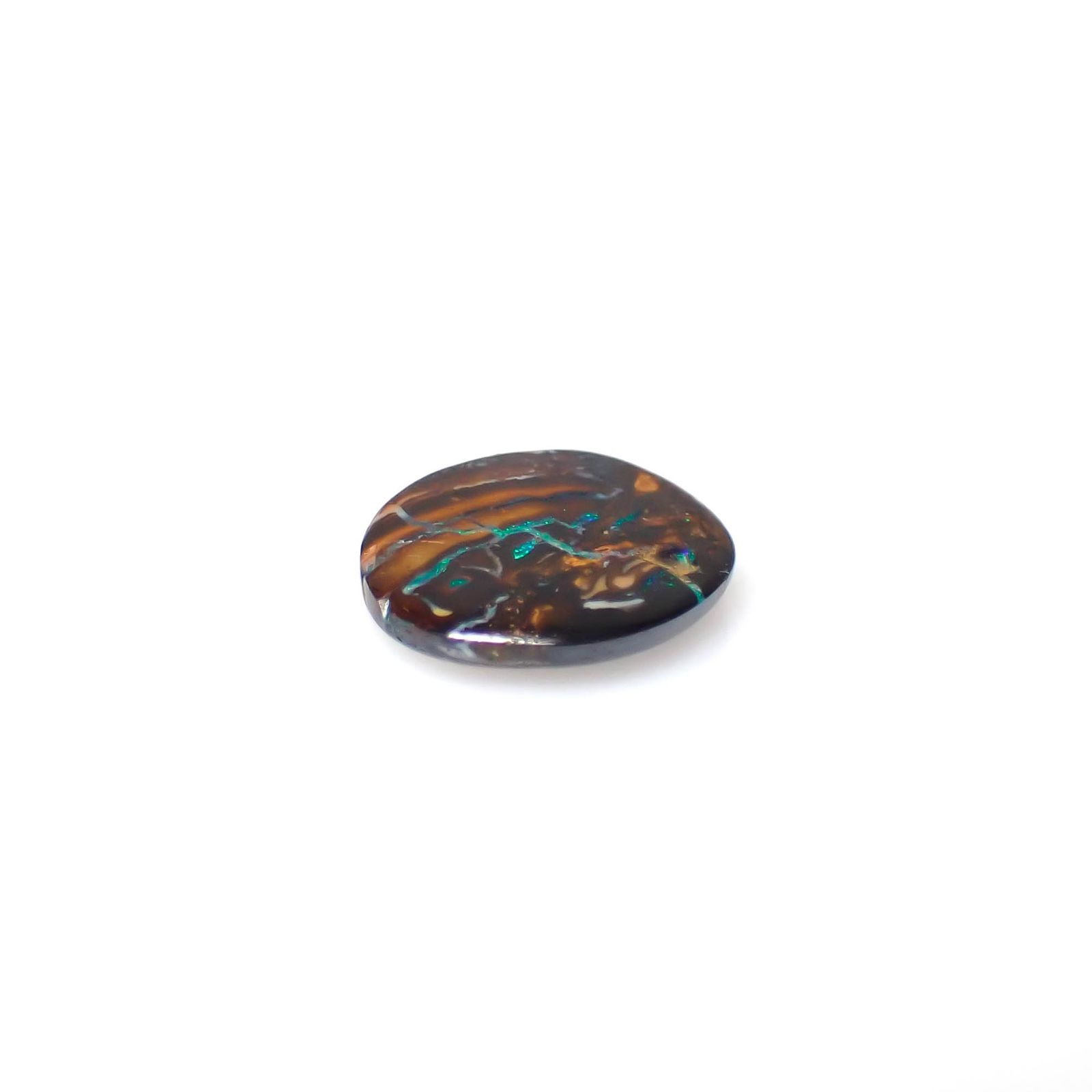 ボルダーオパール オーストラリア産 1.90ct [250330122]10.6x9.2mm前後