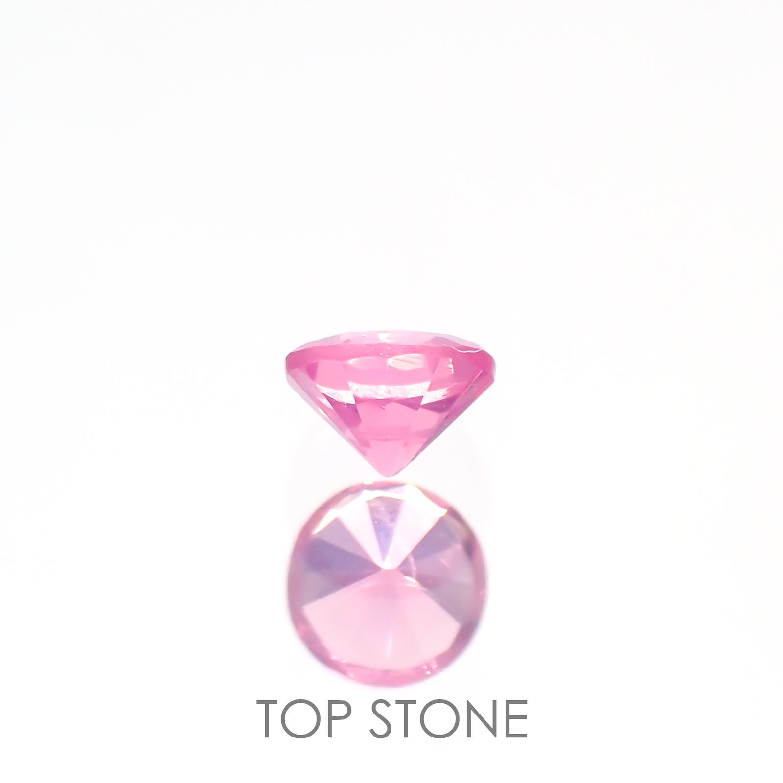ホットピンクスピネル タンザニア産 ルース 0.14ct[210912591]3×3mm前後