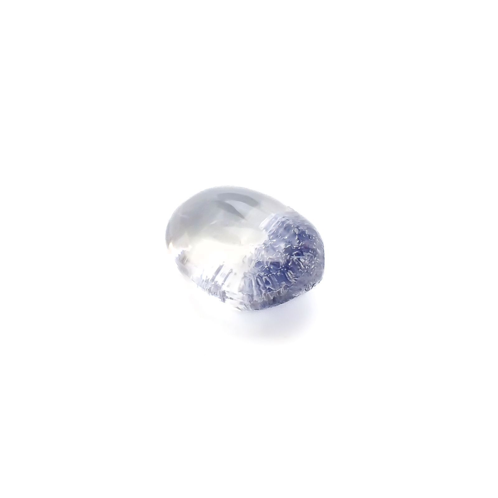 デュモルチェライトインクォーツ ブラジル産 3.80ct [220717162]11.5x8.5mm前後