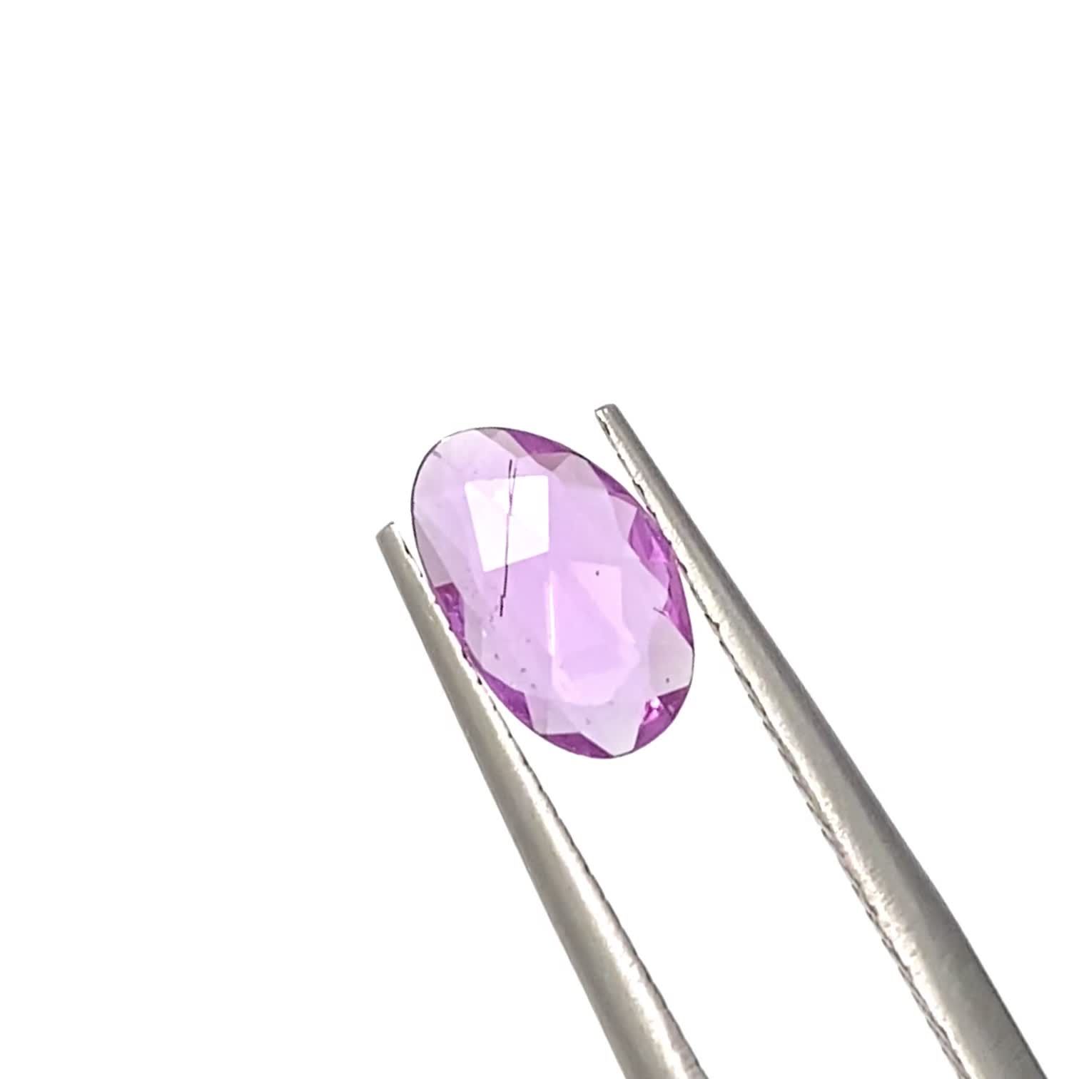 ◇ローズカット◇パープルピンクサファイア マダガスカル産 0.83ct