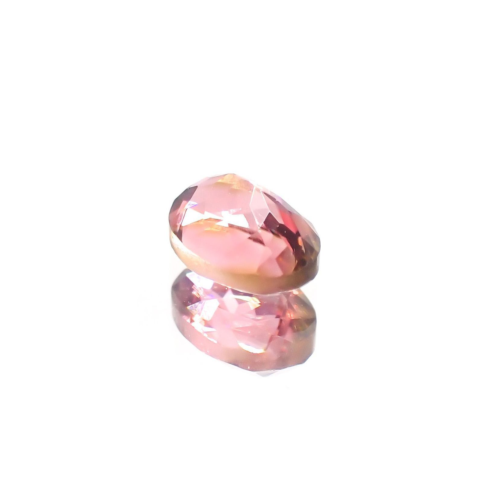 ピンクトルマリン(宝石名ピンク・トルマリン) ブラジル/アフリカ産 0.95ct 識別済[251013558]7×5.1mm前後