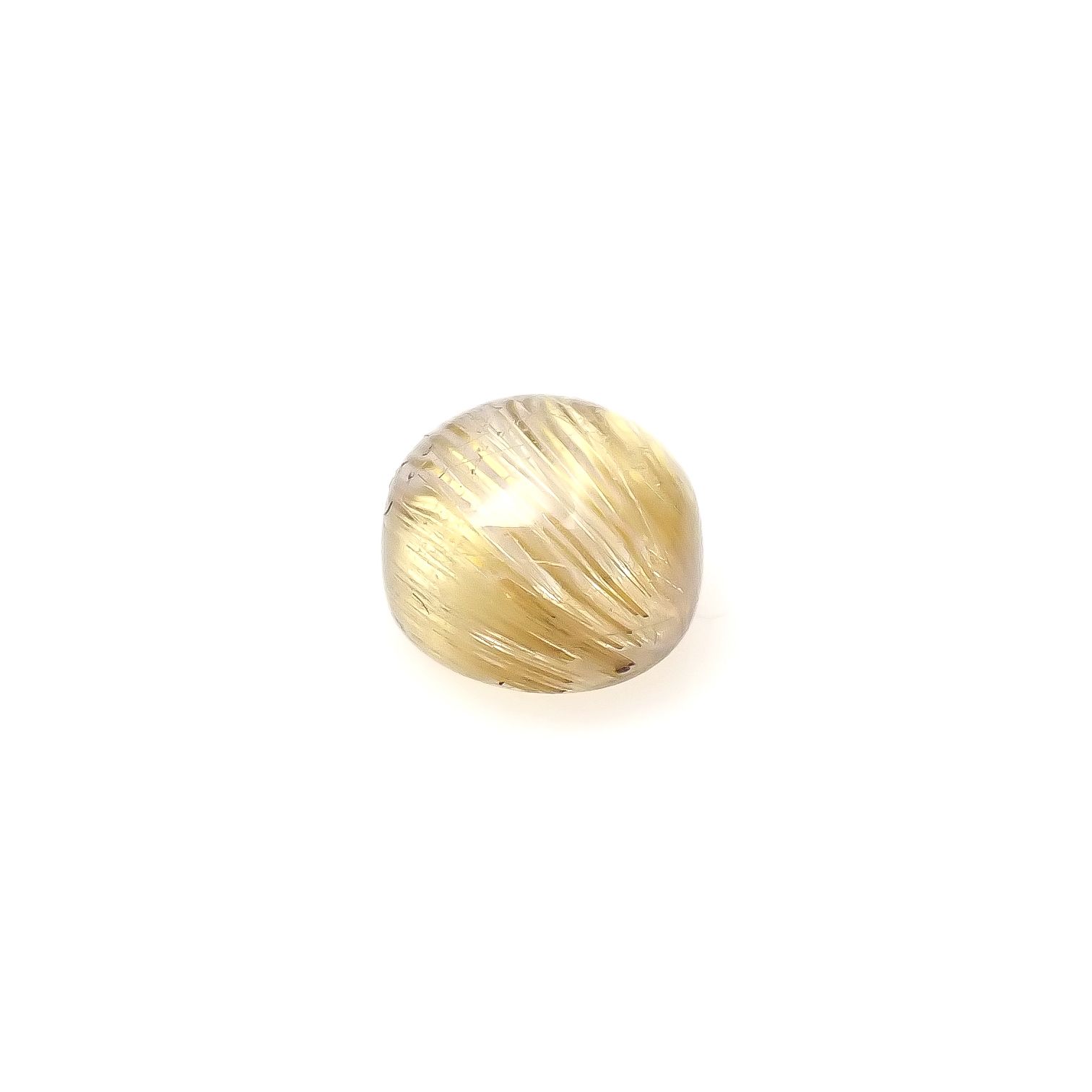 ルチルクオーツ キャッツアイ ブラジル産 1.90ct[240427335]7x7mm前後