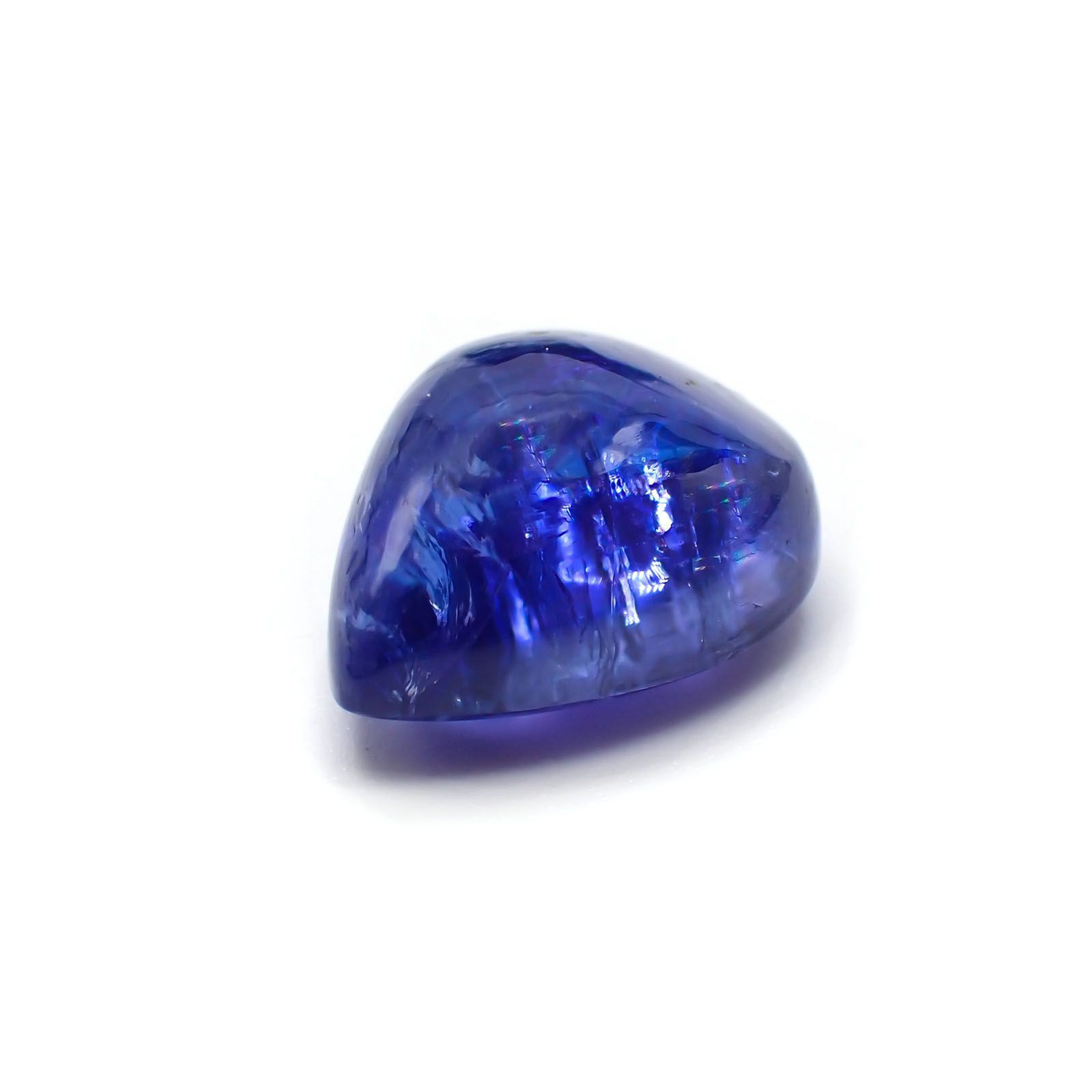 タンザナイト(宝石名タンザナイト)タンザニア産 11.51ct 識別済[231124270]15.2x11.9mm前後