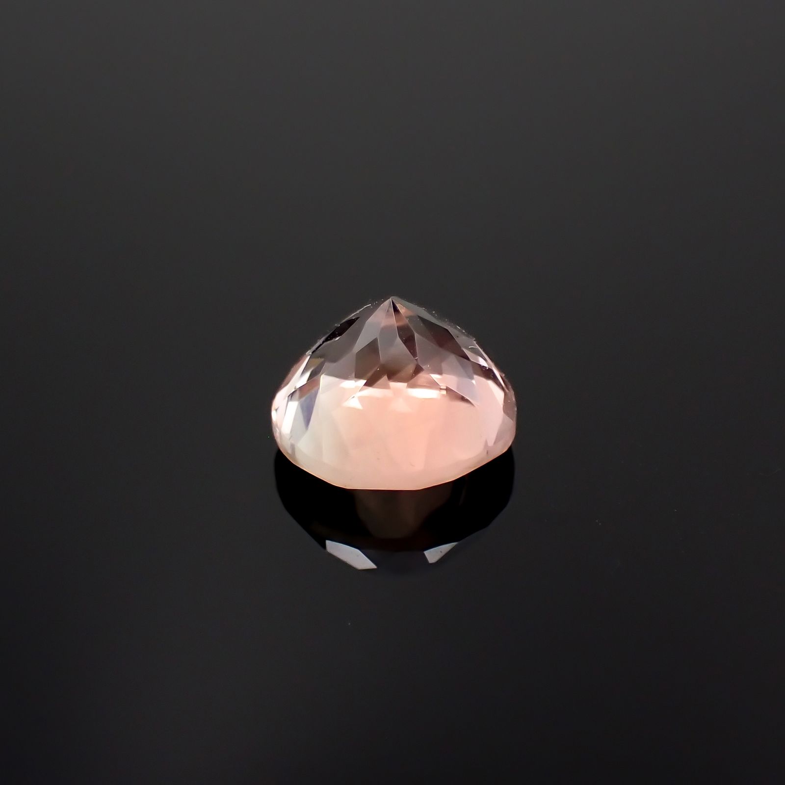 エチオピアサンストーン(宝石名アンデシン・ラブラドライト)エチオピア産 1.49ct 識別済[230321199]7.3x7.2mm前後