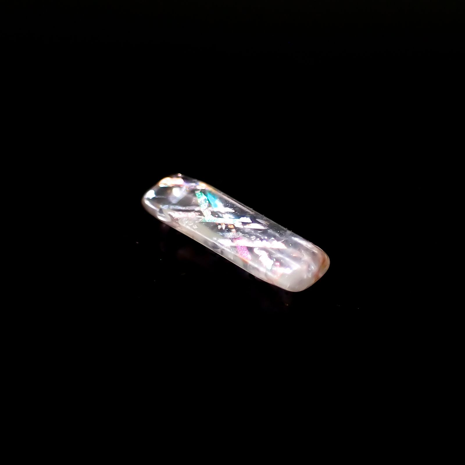 レインボーラティスサンストーン オーストラリア産 0.33ct[230321093]8.6x2.7mm前後