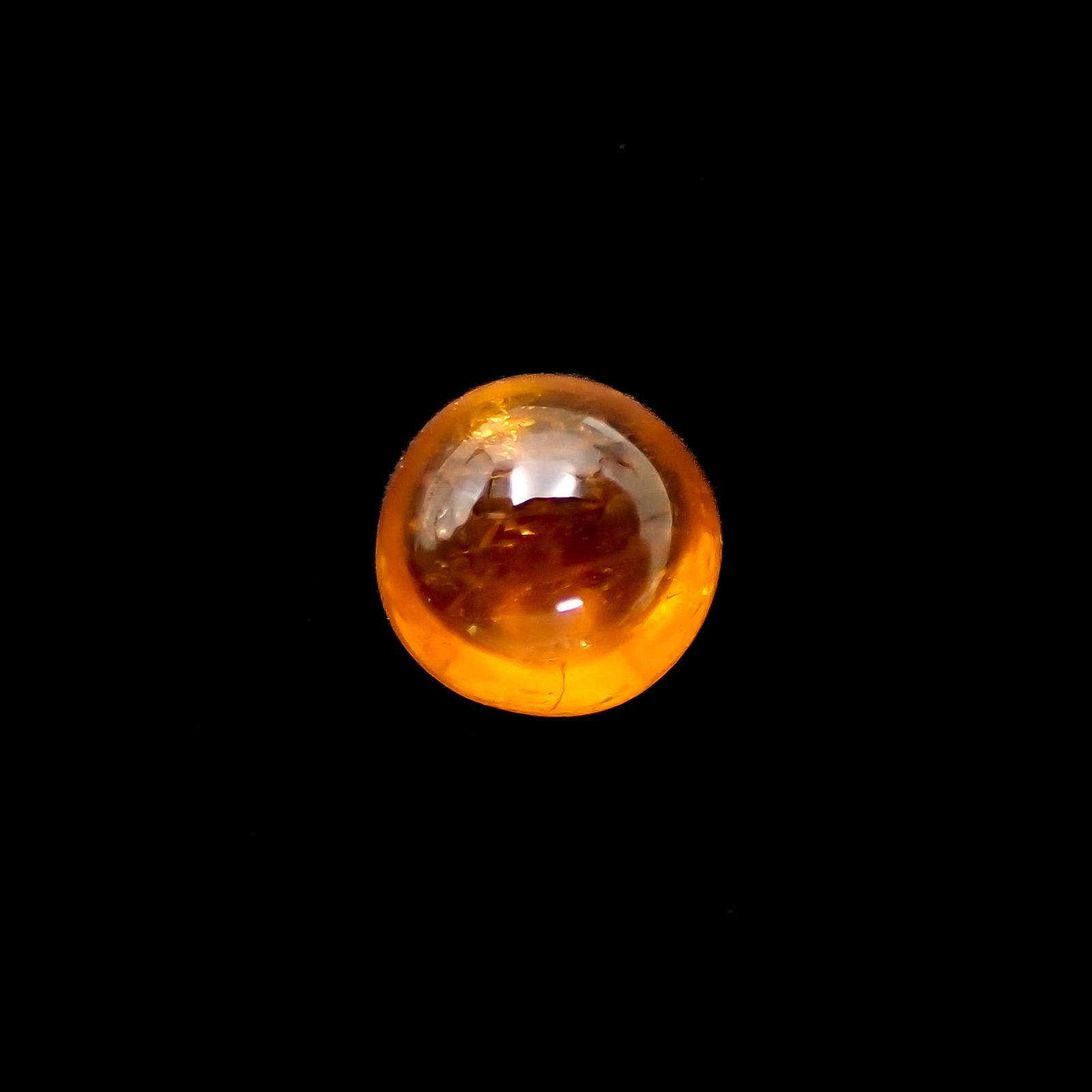 スペサルティンガーネット タンザニア産 2.28ct[230923316]7.2x7.1mm前後