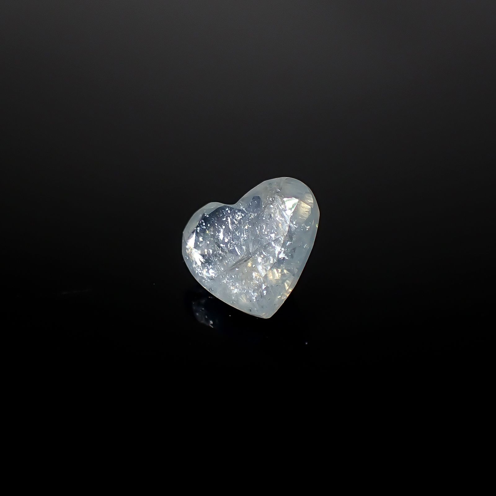イリデッセンスアクアマリン ブラジル産 2.02ct [250730707]8x9.1mm前後