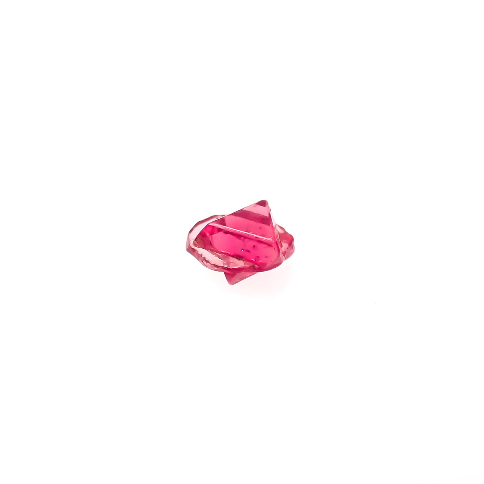 ツインクリスタルスピネル(スピネル式双晶) 原石 ビルマ産 0.10ct[240628434]2.7x2.5mm前後