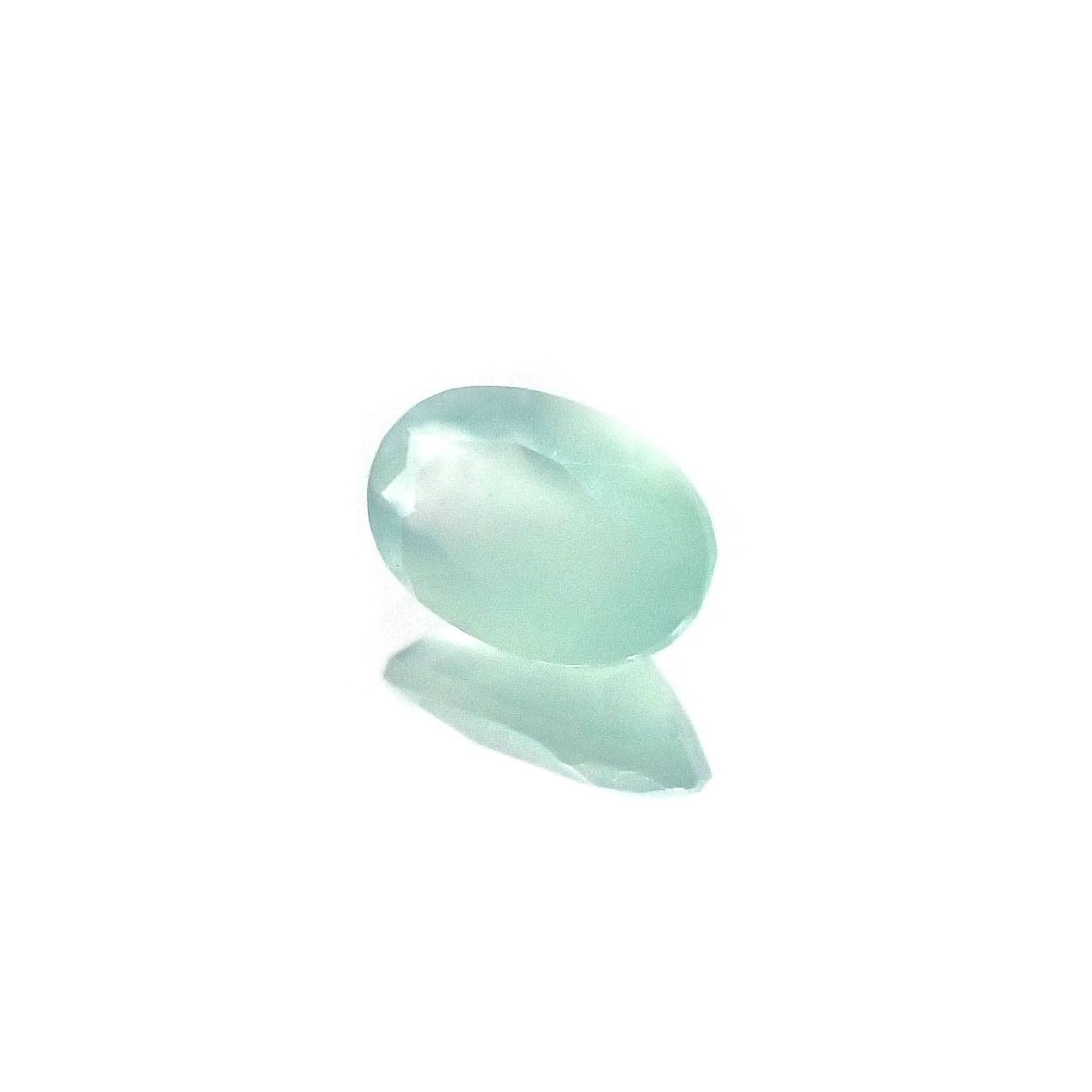 <ランダムセレクト1個販売> アクアプレーズ オーバルカット 南アフリカ産 0.43ct前後 / 6x4mm前後 [20084660-PAC]