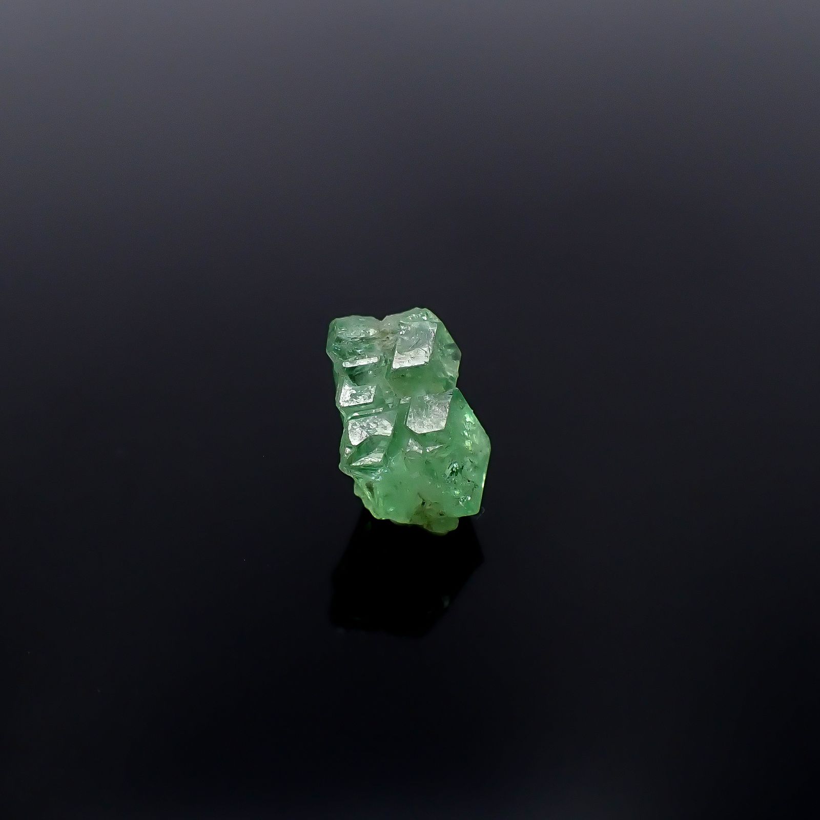 ツァボライト 原石 タンザニア産 1.44ct / 7.6x4.7mm前後 [251231433]