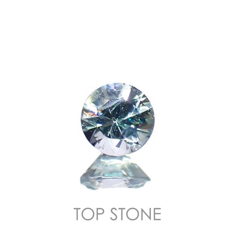 ブルーグリーンコーネルピン(宝石名コーネルピン)タンザニア産 0.11ct 識別済[221219246]2.7x2.7mm前後