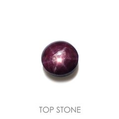 スタールビー インド産 2.78ct[221018453]7.5x7.3mm前後