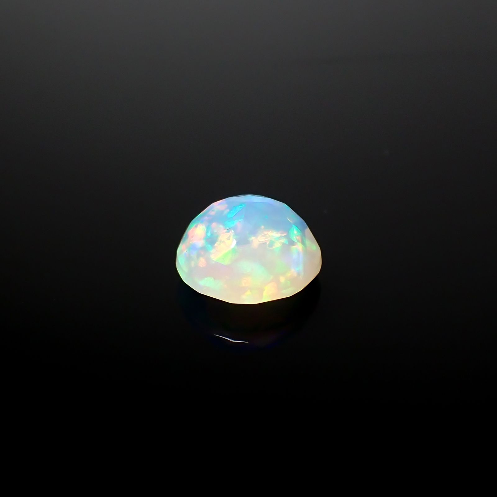 エチオピアオパール エチオピア産 1.21ct[240226244]7.9x7.9mm前後