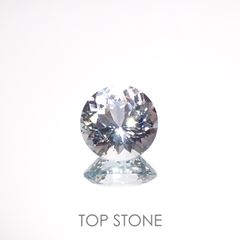 ブルートパーズ スリランカ産 3.81ct[221018563]9.8x9.7mm前後