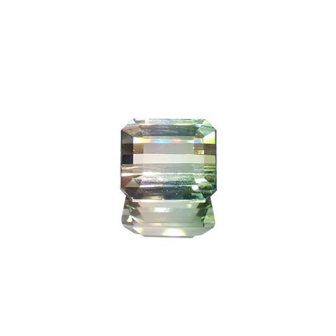 バイカラートルマリン(宝石名トルマリン)ルワンダ産 2.44ct 識別済[221119009]7.9x7mm前後