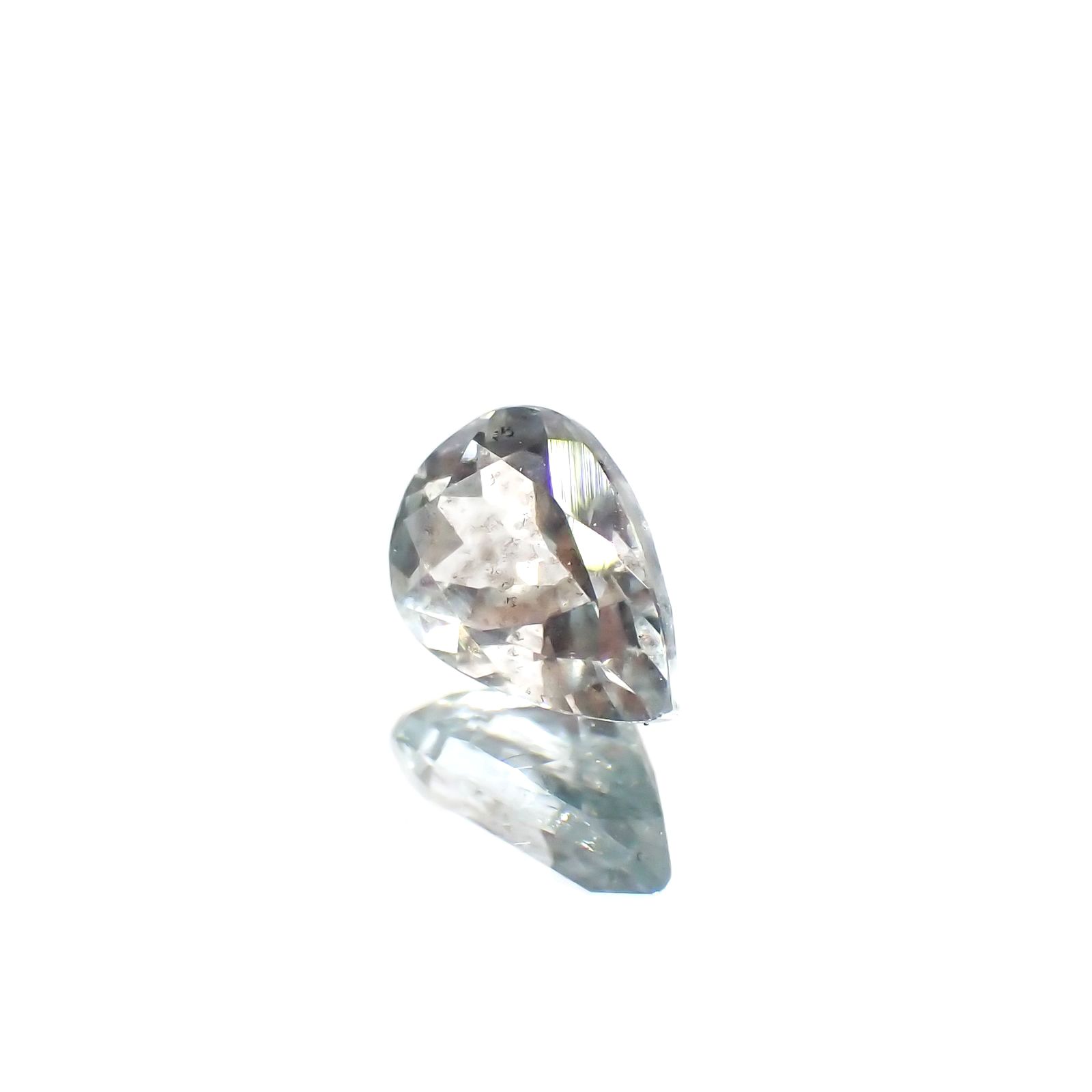 アベンチュリンアクアマリン ナイジェリア産 0.64ct [250114460]6.9x4.8mm前後