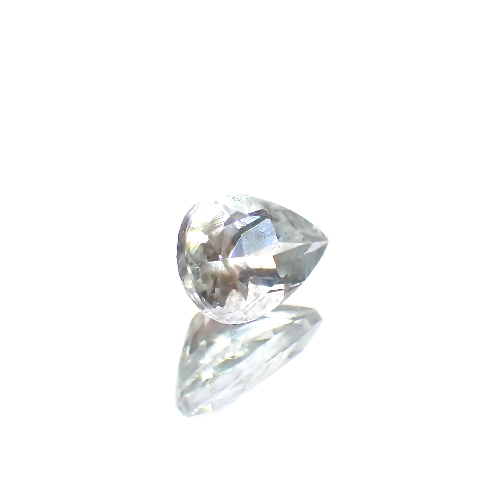 アベンチュリンアクアマリン ナイジェリア産 0.64ct [250114460]6.9x4.8mm前後