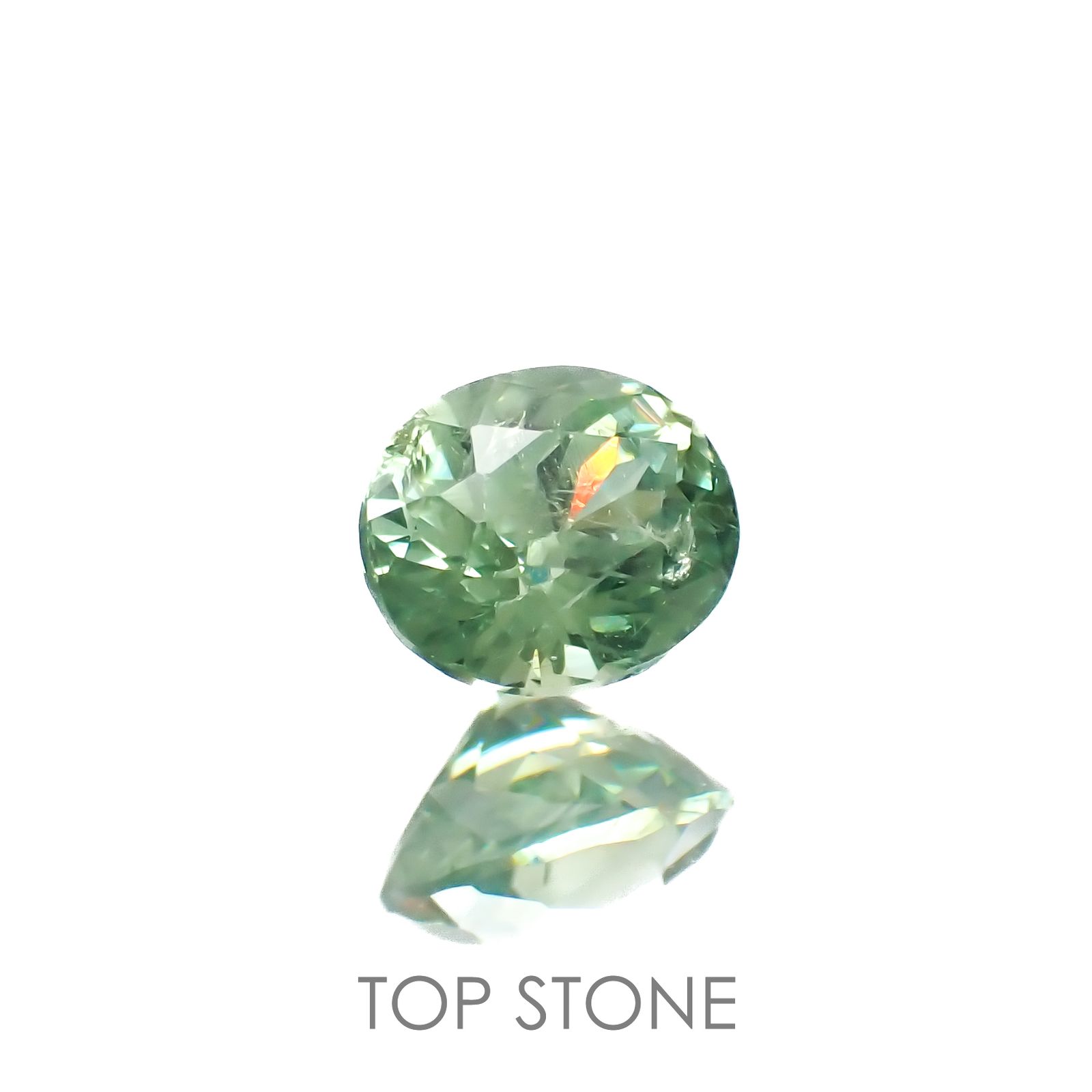 デマントイドガーネット ナミビア産 0.48ct[220917672]4.9x4.1mm前後