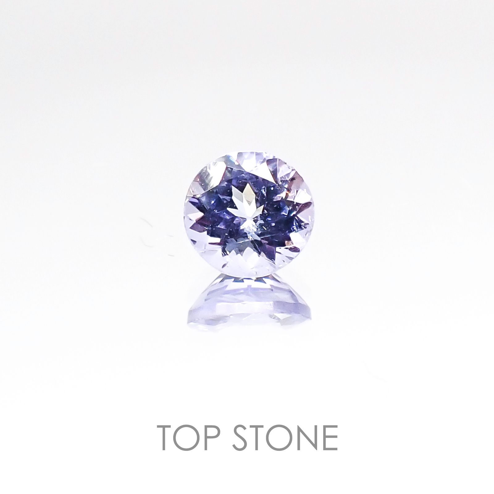 タンザナイト(ゾイサイト) タンザニア産 ルース 0.55ct[20106549]5.1×5.1mm前後