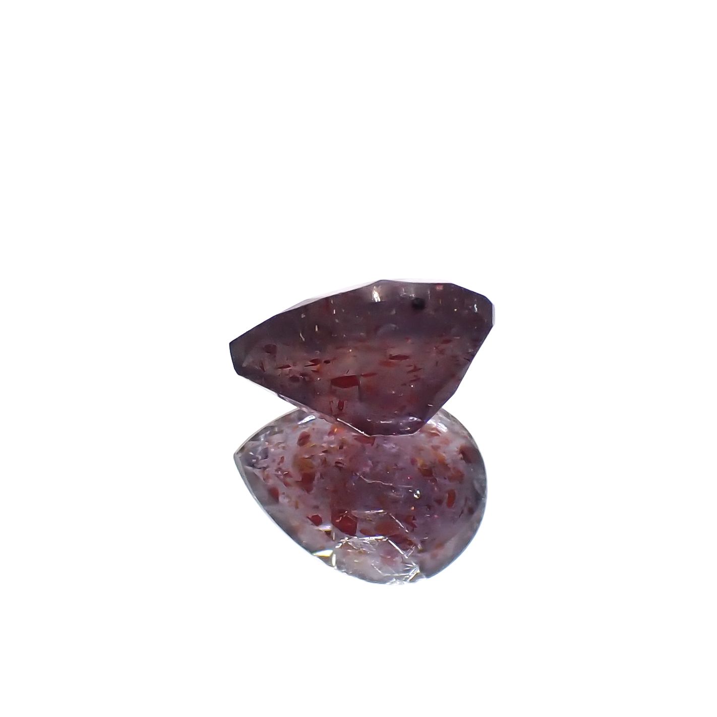 ブラッドショットアイオライト インド産 1.11ct[230923349]8.2x6.1mm前後
