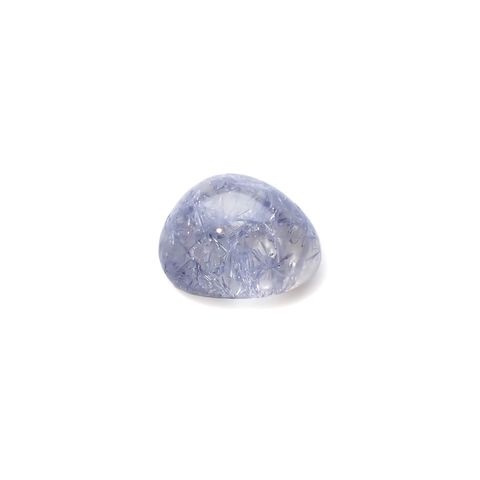 デュモルチェライトインクォーツ ブラジル産 5.01ct[230320888]9x11.9mm前後