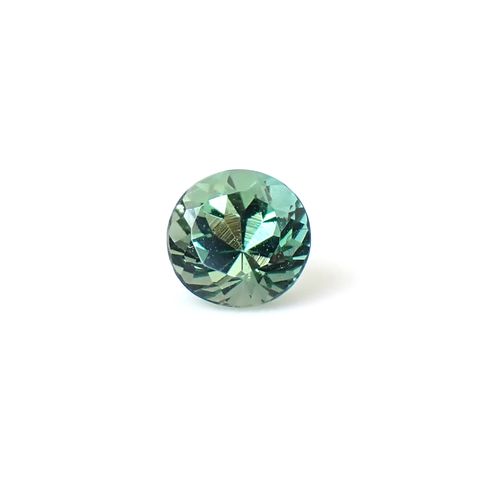 グリーンゾイサイト(宝石名グリーン・ゾイサイト)タンザニア産 識別済 0.24ct / 3.7x3.6mm前後 [260932850]