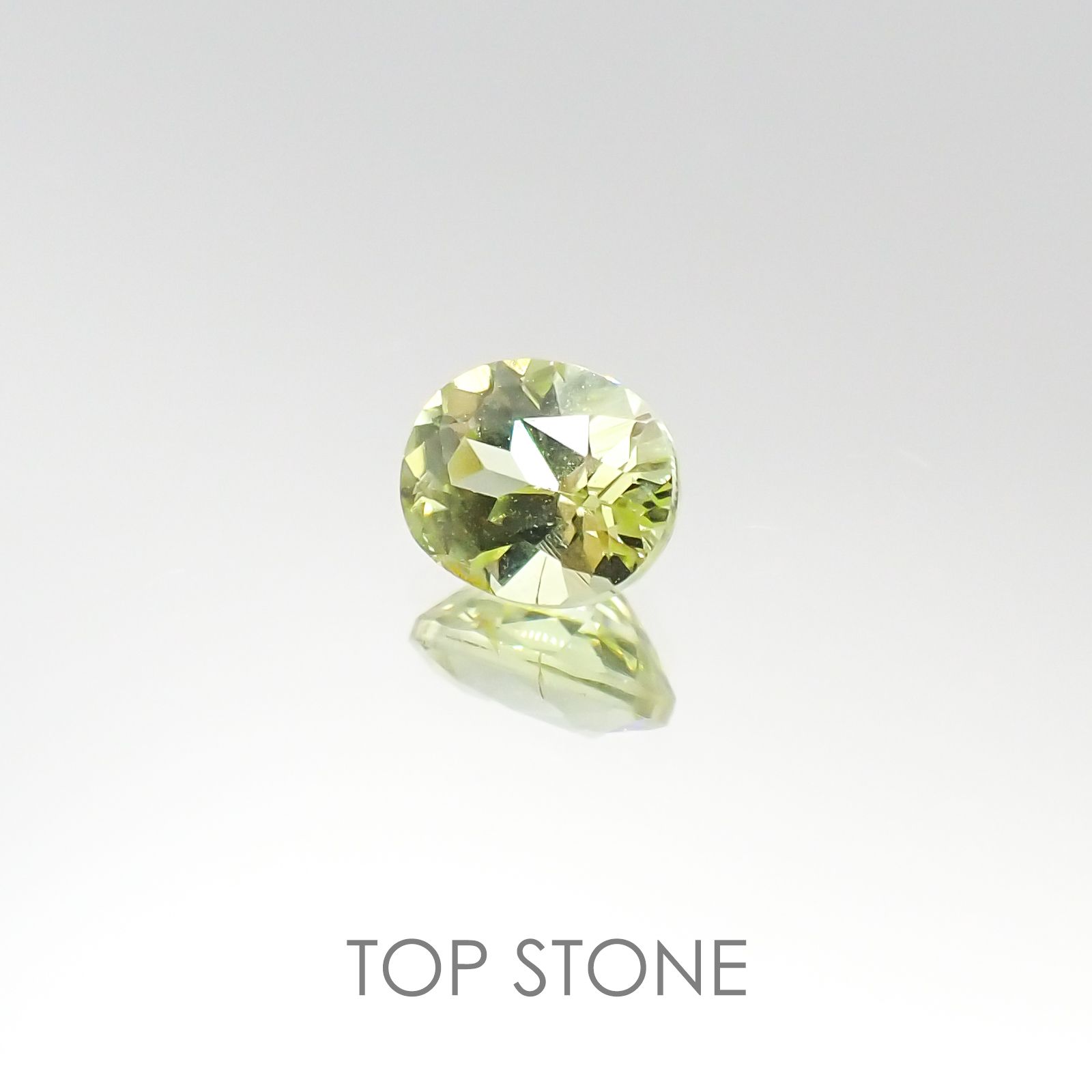 マリガーネット(宝石名ガーネット) マリ共和国産 0.56ct 識別済[20095656]5.1×4.3mm前後