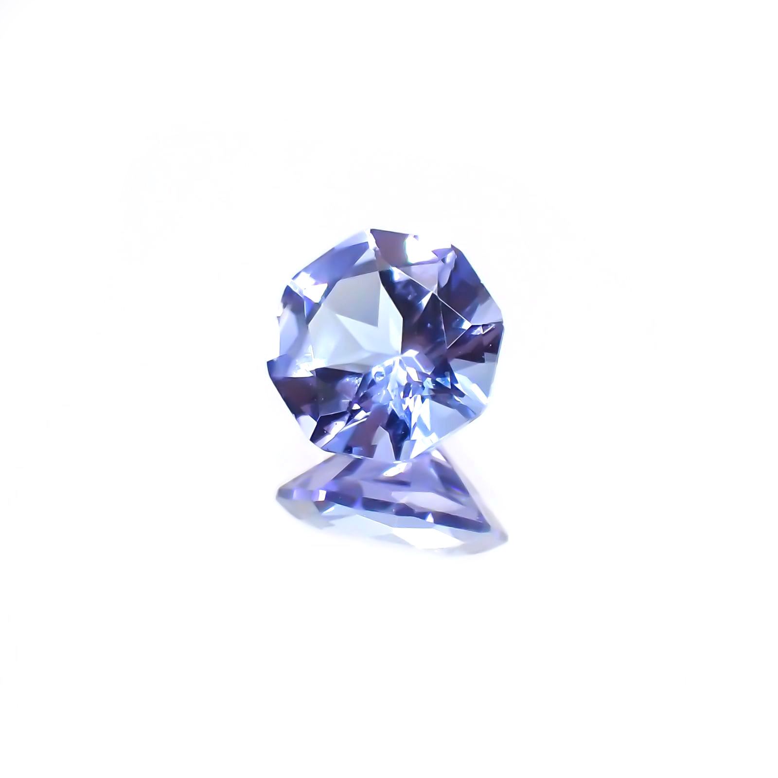 ◇オクタゴンカット◇タンザナイトSA(宝石名タンザナイト) タンザニア産 0.50ct 識別済[24029545]5.2×5.2mm前後