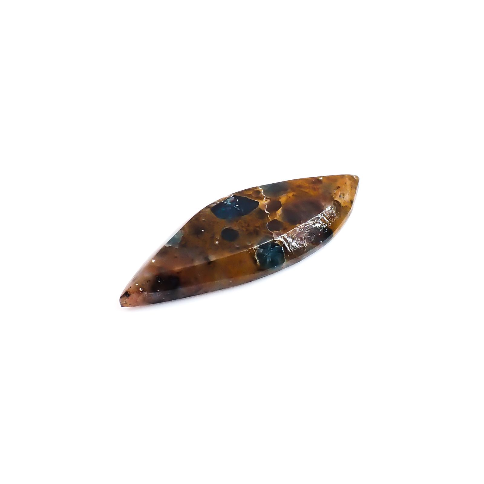 アパタイトインジャスパー ブラジル産 11.94ct / 32.5x12.4mm前後 [260933004]