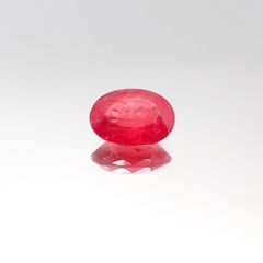 ロードナイト(宝石名ロードナイト)ブラジル産 1.56ct 識別済[231023965]8.3x6.1mm前後
