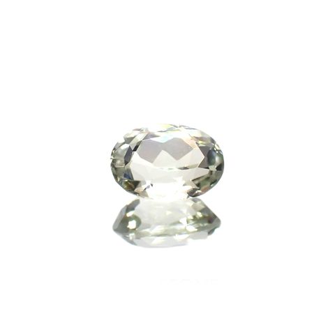 シリマナイト(宝石名シリマナイト)インド産 識別済 1.39ct / 8.1x6mm前後 [260618461]