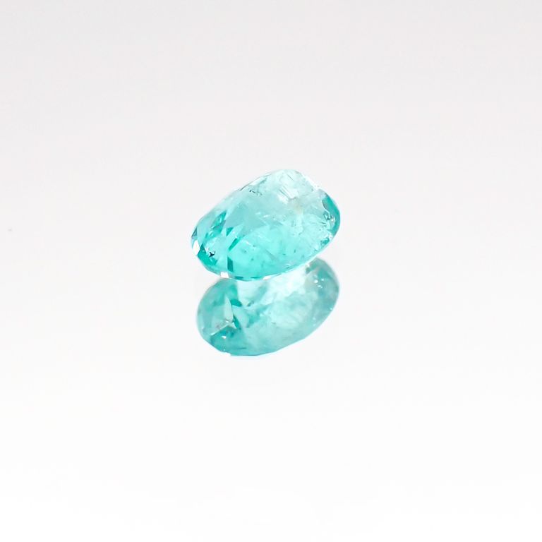 パライバトルマリン ブラジル産 ルース 0.19ct[20106438]4×3.1mm前後