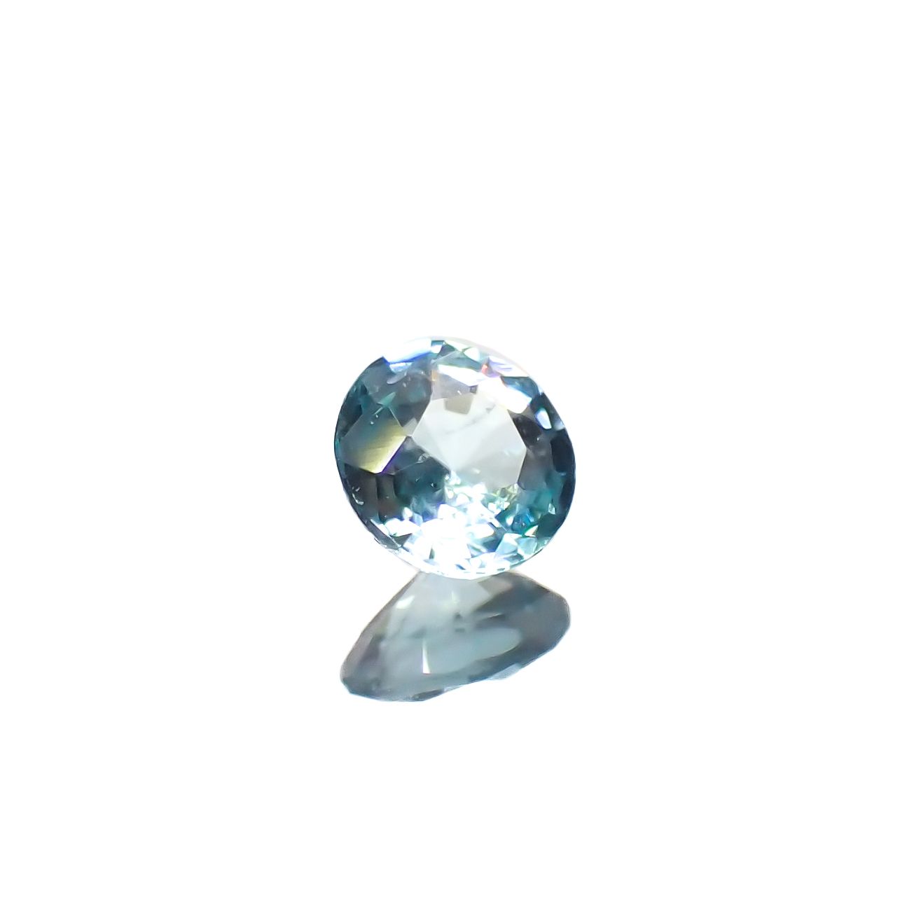 グランディディエライト(宝石名グランディディエライト)マダガスカル産 0.12ct 識別済[240326582]3.3x3.3mm前後