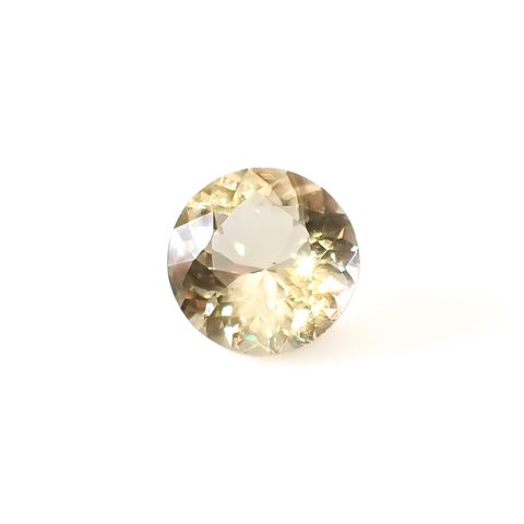 アラゴナイト フォスフォレッセンス(宝石名フォスフォレッセンス・アラゴナイト)チェコ共和国産 11.832ct ソ付(彩珠)[250129778]15.1x15.2mm前後