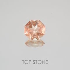 ◇オクタゴンカット◇オレゴンサンストーンSA  アメリカ産 ルース 0.44ct[210210040]5×5mm前後