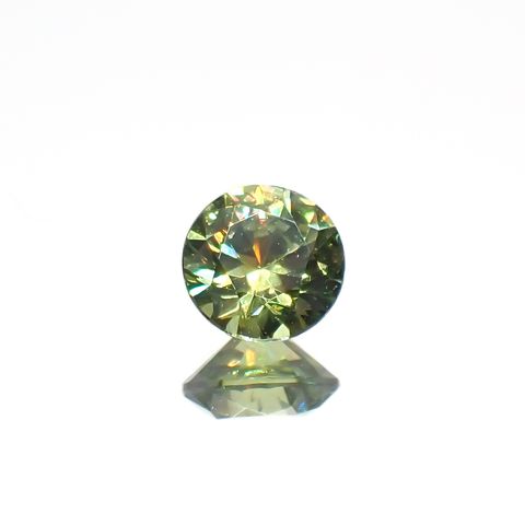 デマントイドガーネット(宝石名ガーネット)ロシア産 0.33ct 識別済[230421606]4.1x4.1mm前後
