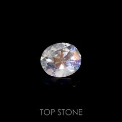 レインボームーンストーン(宝石名ラブラドライト)タンザニア産 0.62ct 識別済[220716859]6.3x5.3mm前後