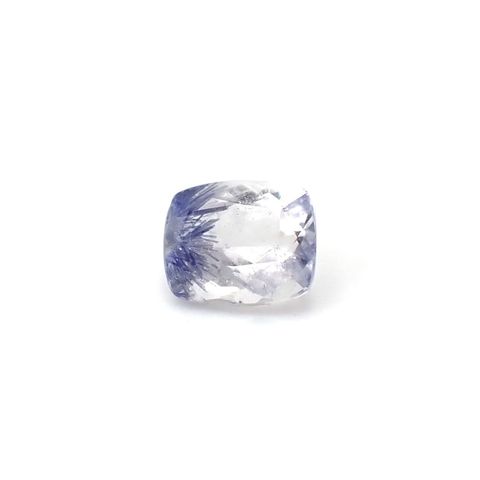 デュモルチェライトインクォーツ ブラジル産 0.66ct / 5.9x4.9mm前後 [260331842]