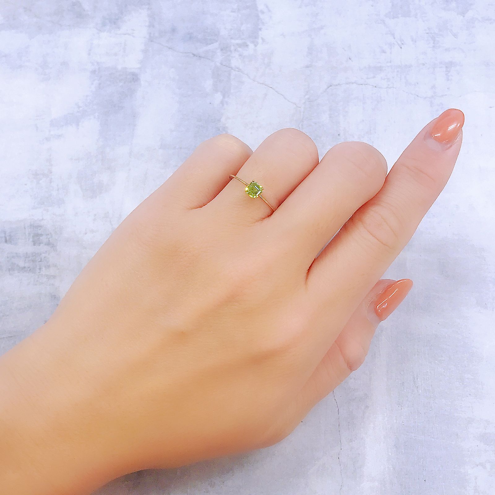 デマントイドガーネット ロシア産 0.50ct [221018869]4.3x4.3mm前後