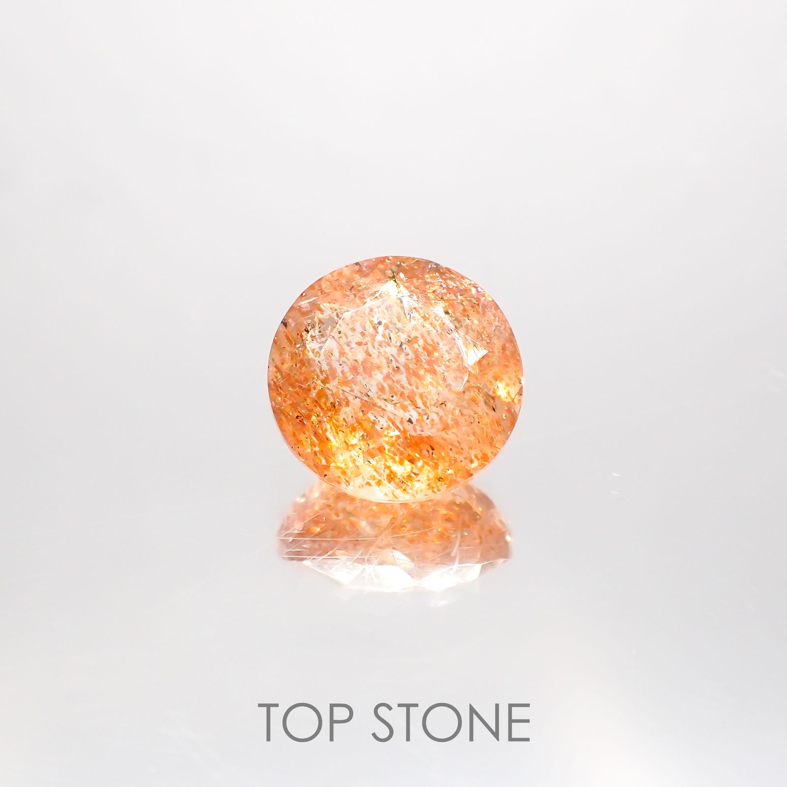 イリュージョンサンストーン インド産 2.61ct[220114208]9x9mm前後